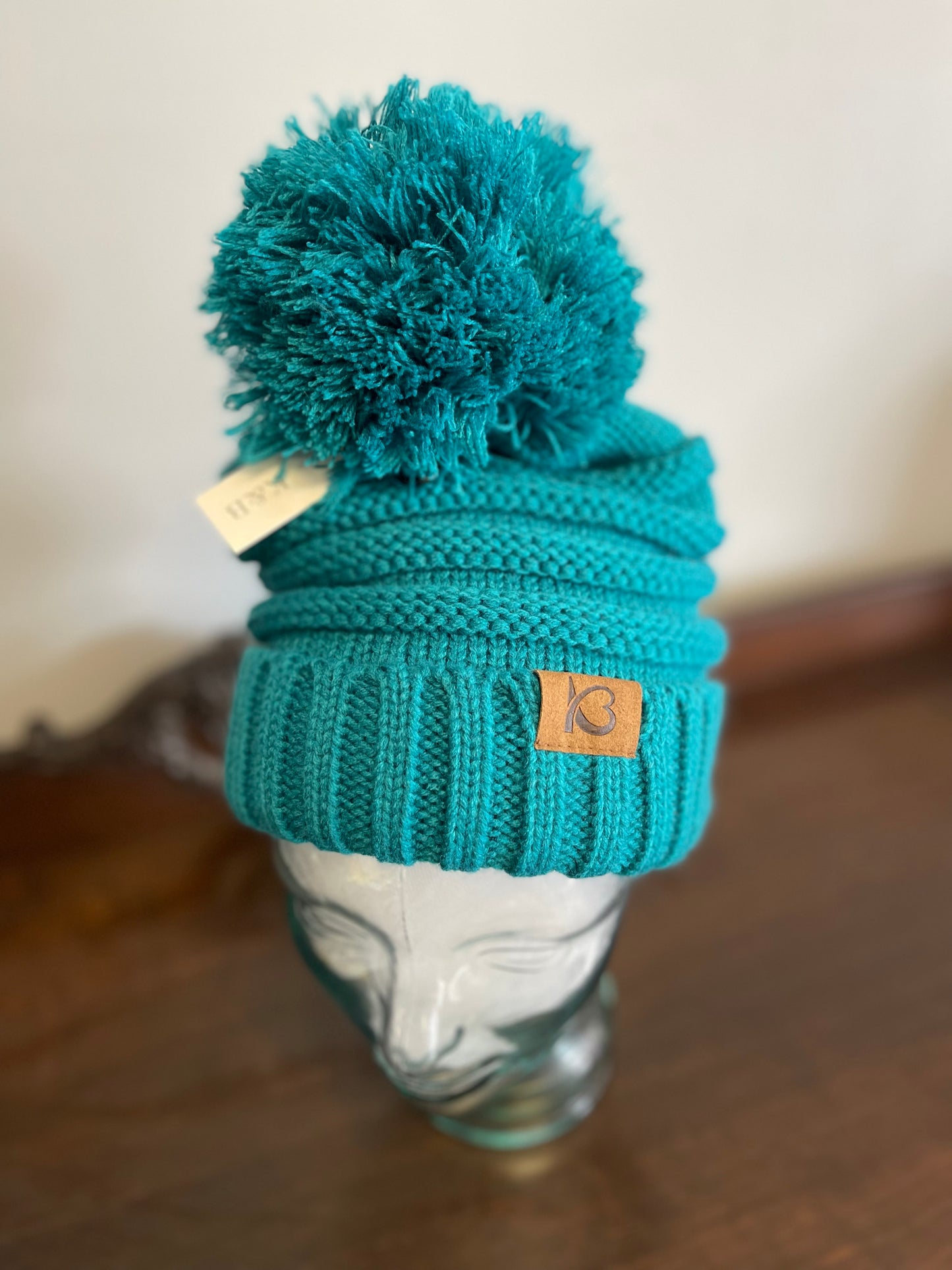 Blue Knitted Hat