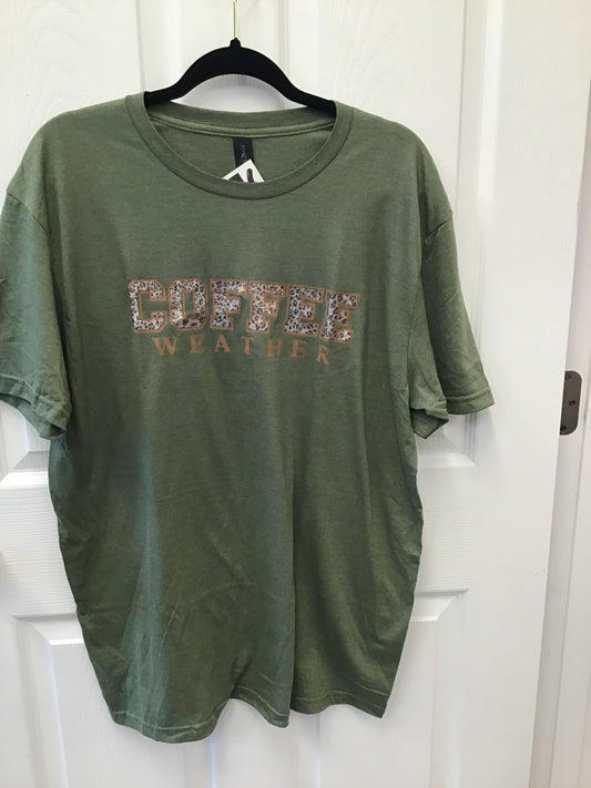 Coffee Weather Tshirt
